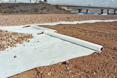 Separación y filtración de suelos Geotextiles no tejidos